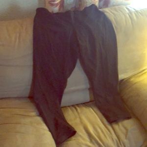 Lululemon black cotton capris